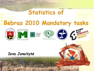 Statistics of Bebras 2010 Mandatory tasks