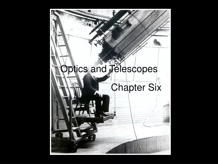 optics and telescopes