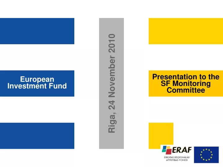 european investment fund