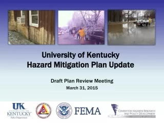 University of Kentucky Hazard Mitigation Plan Update