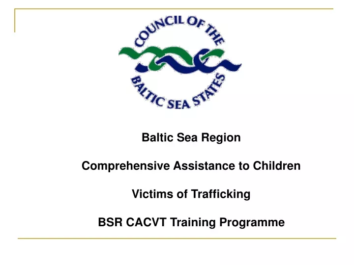 baltic sea region comprehensive assistance