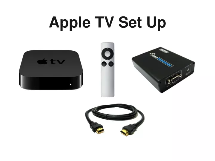 apple tv set up