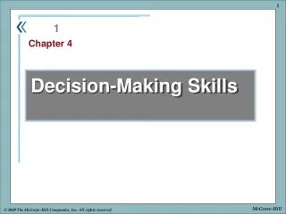 Decision-Making Skills