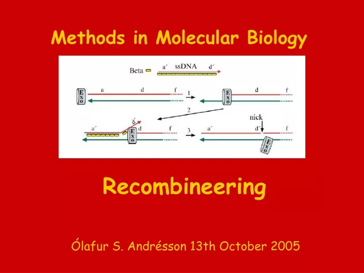 methods in molecular biology