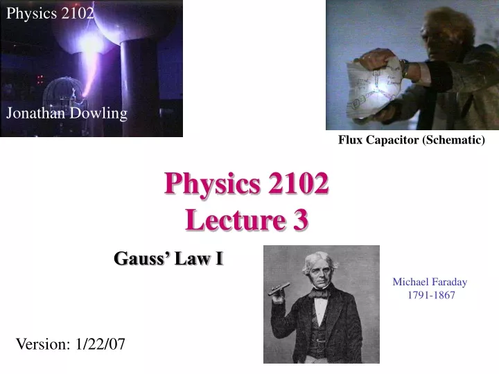 physics 2102 lecture 3