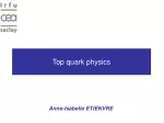 Top quark physics