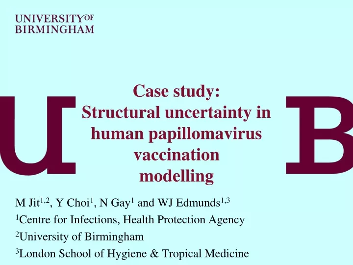 case study structural uncertainty in human