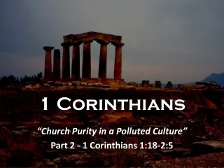 1 Corinthians