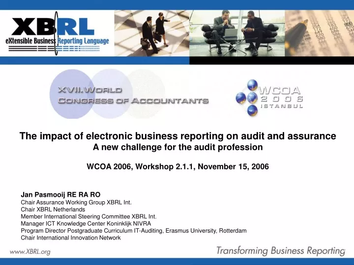 the impact of electronic business reporting
