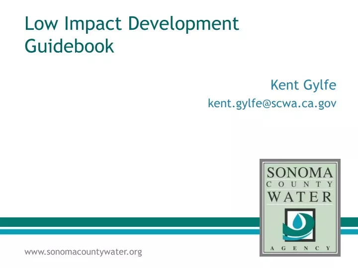 low impact development guidebook