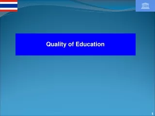 Quality of Education