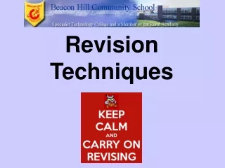 Revision Techniques