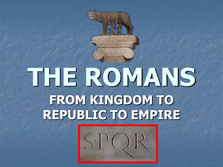 the romans