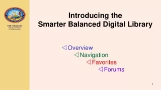 Introducing the Smarter Balanced Digital Library