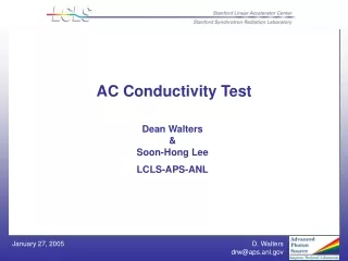 AC Conductivity Test
