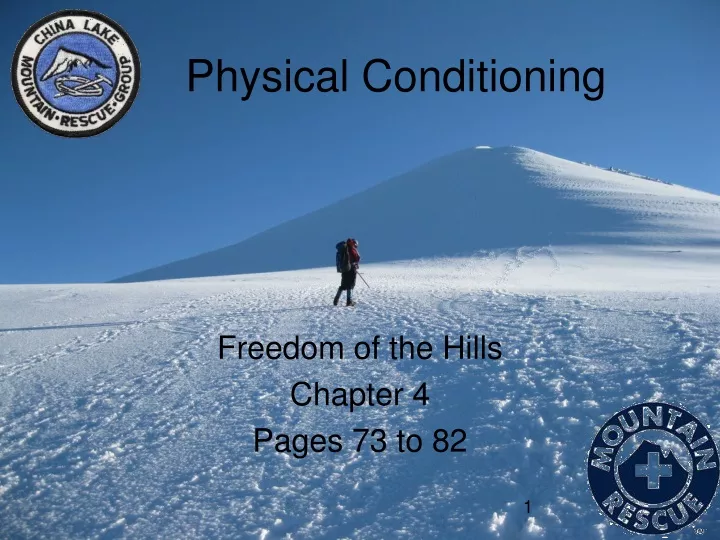 physical conditioning