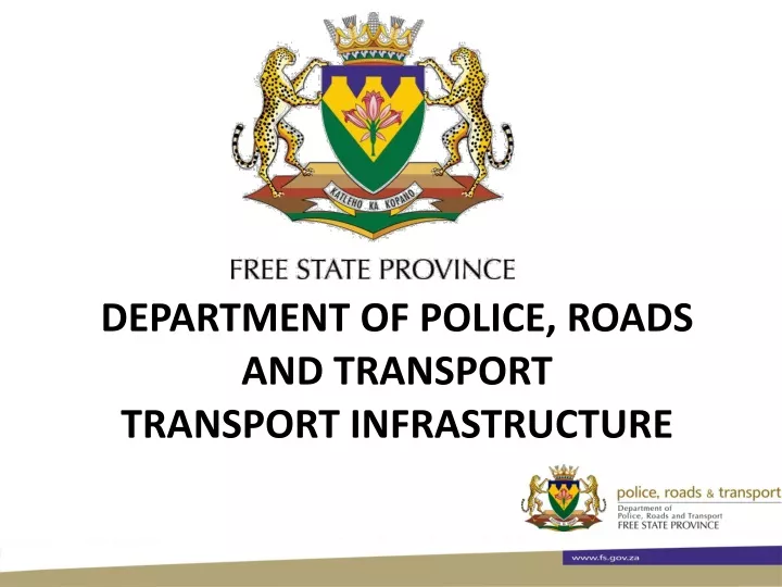 department of police roads and transport