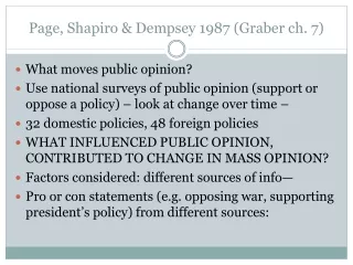 Page, Shapiro &amp; Dempsey 1987 (Graber  ch . 7)