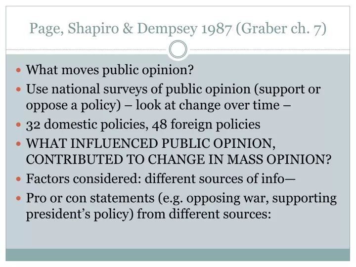 page shapiro dempsey 1987 graber ch 7