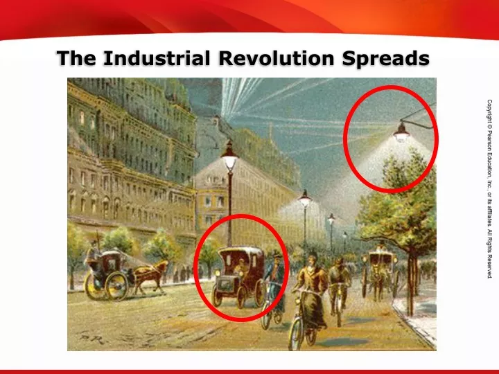 the industrial revolution spreads