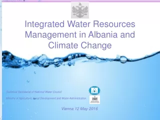 Integrated Water Resources Management in Albania and Climate Change