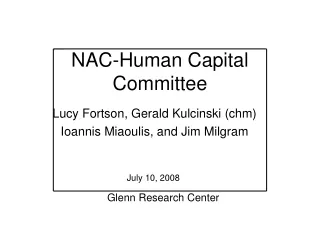 NAC-Human Capital Committee