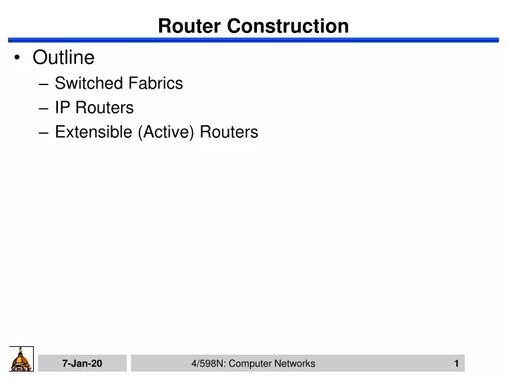 router construction