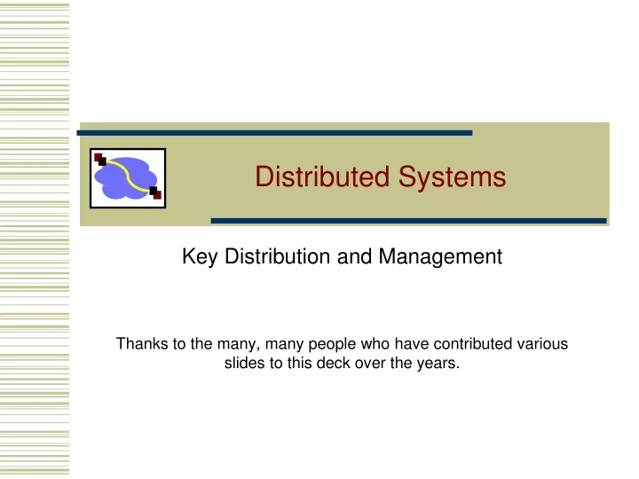 distributed systems