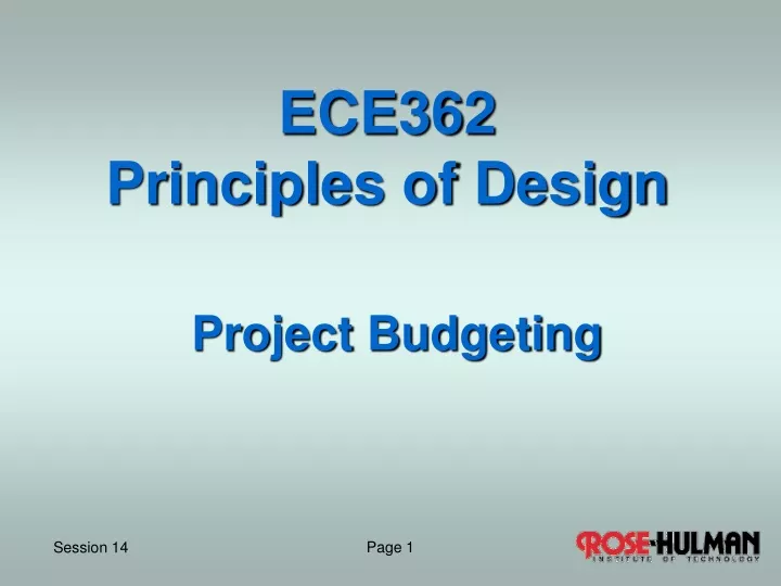 ece362 principles of design