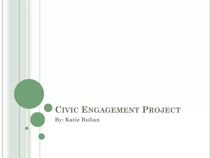 civic engagement project