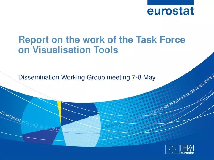 report on the work of the task force on visualisation tools
