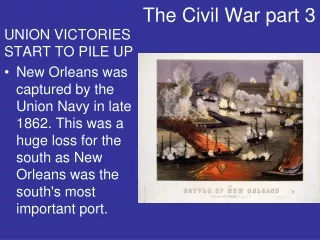 The Civil War part 3