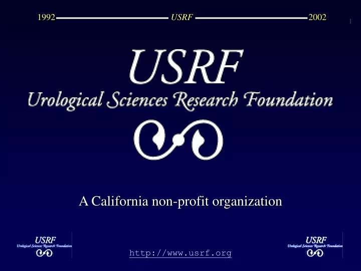 a california non profit organization