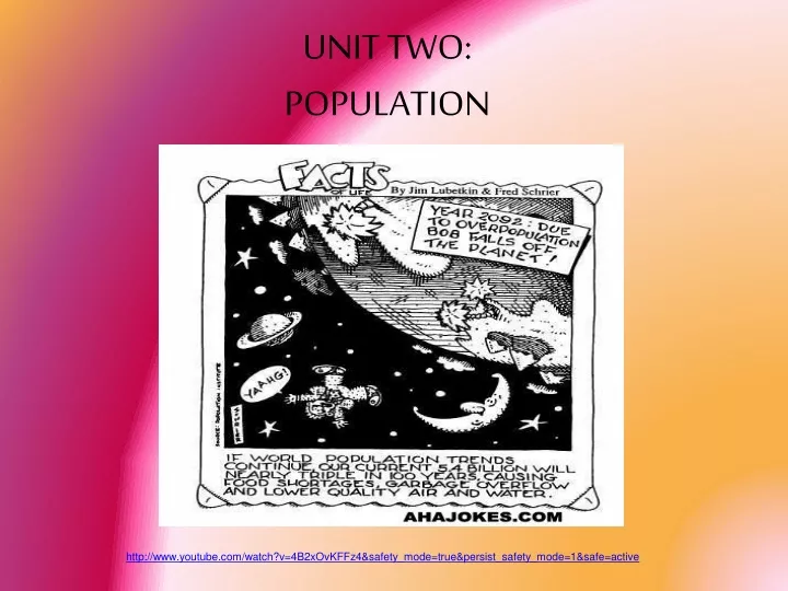 unit two population