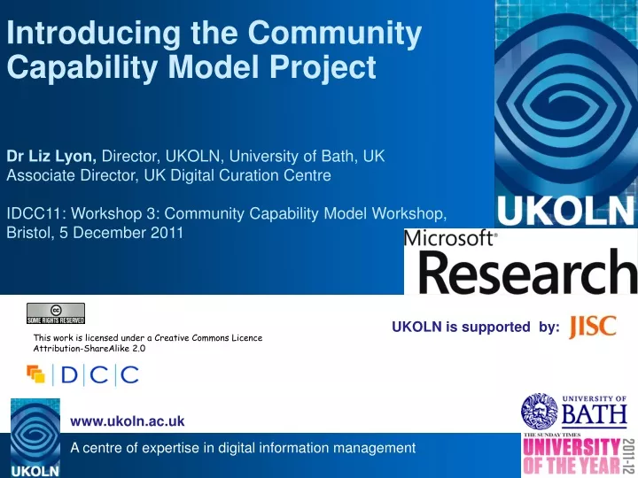 introducing the community capability model