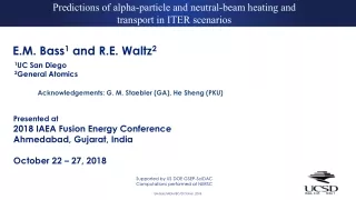 Predictions of alpha-particle and neutral-beam heating and transport in ITER scenarios