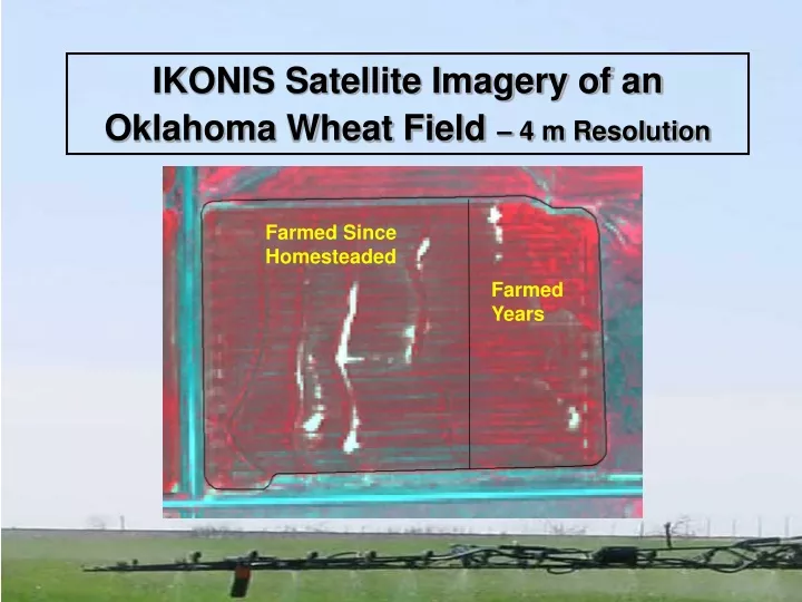 ikonis satellite imagery of an oklahoma wheat field 4 m resolution