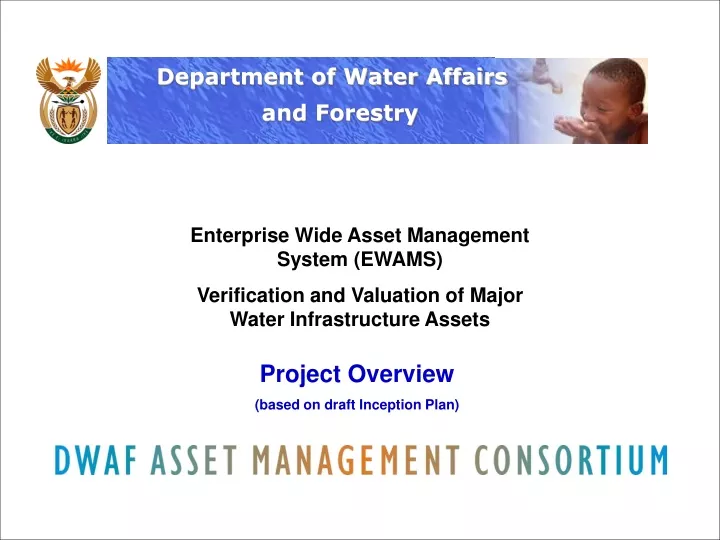department of water affairs