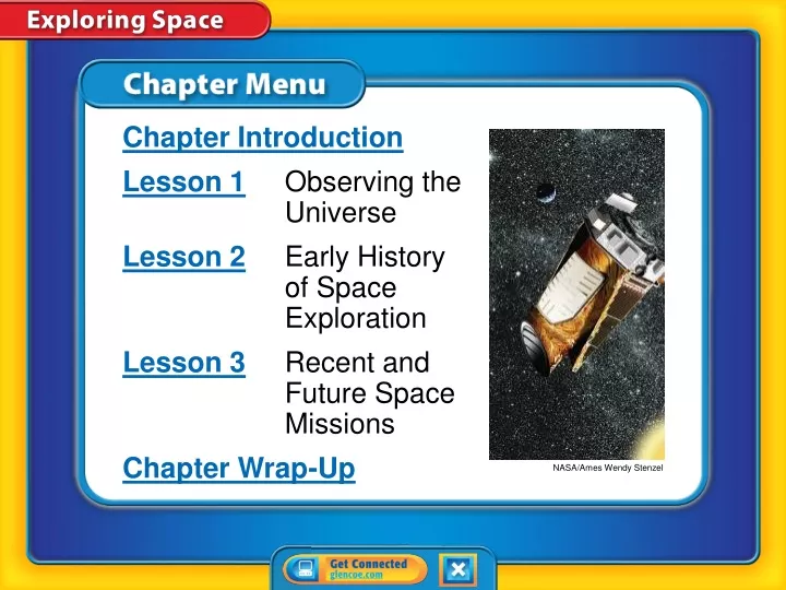 chapter menu