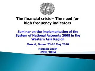 Seminar on the implementation of the System of National Accounts 2008 in the  Western Asia Region