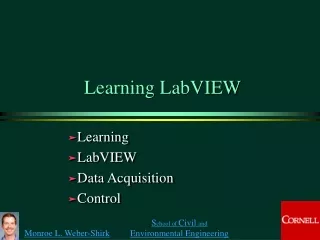 Learning LabVIEW