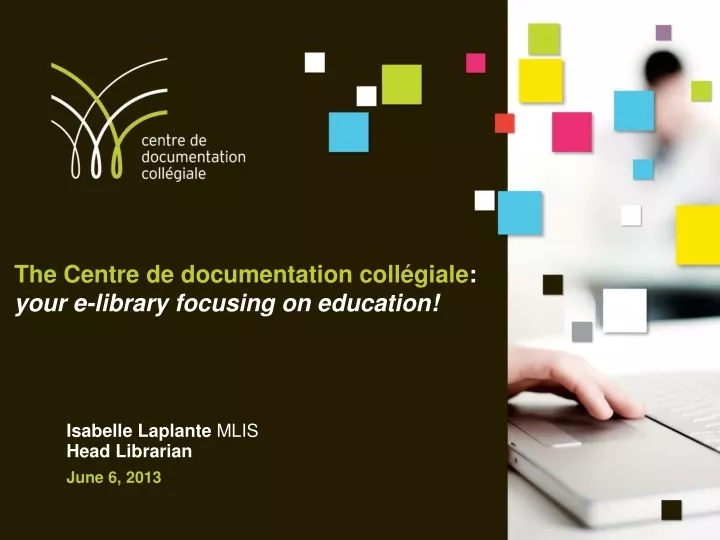 the centre de documentation coll giale your e library focusing on education