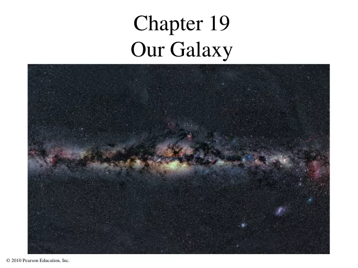 chapter 19 our galaxy