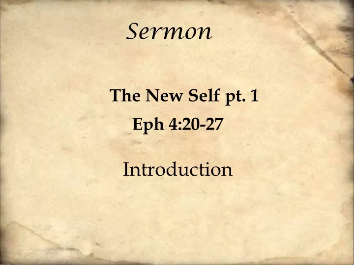 sermon