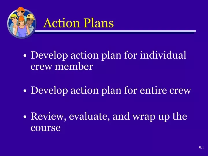 action plans