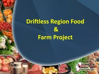 Driftless Region Food  &amp;  Farm Project