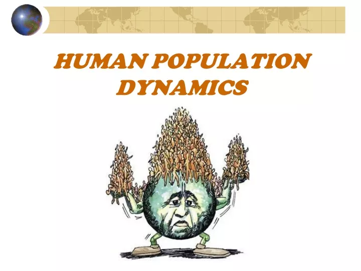 human population dynamics