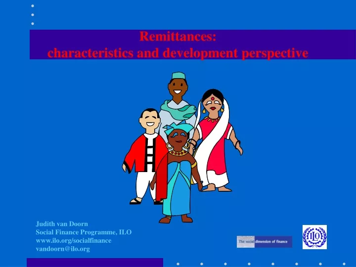 remittances characteristics and development perspective