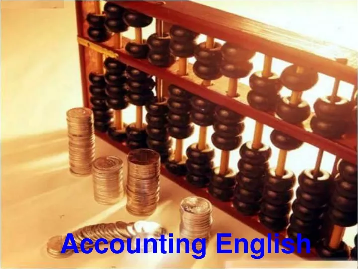 accounting english