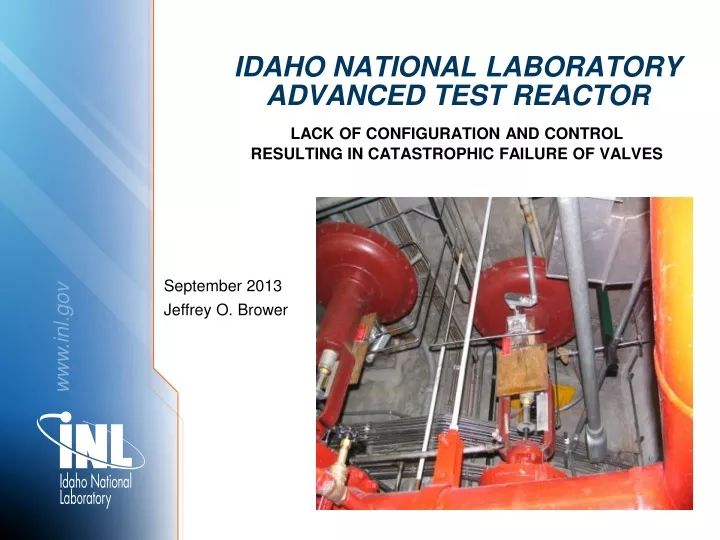 idaho national laboratory advanced test reactor